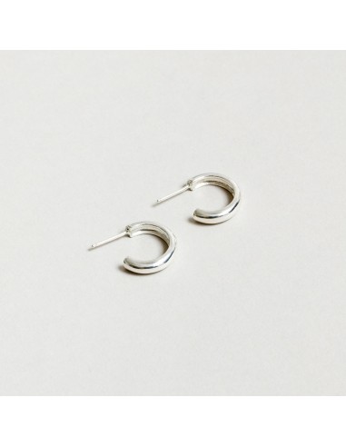 Abbie Classic Hoop Earrings (Silver) de France