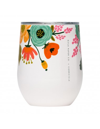 Rifle Paper Co. 12oz Stemless Wine Cup (Lively Floral Cream) une grave pollution 