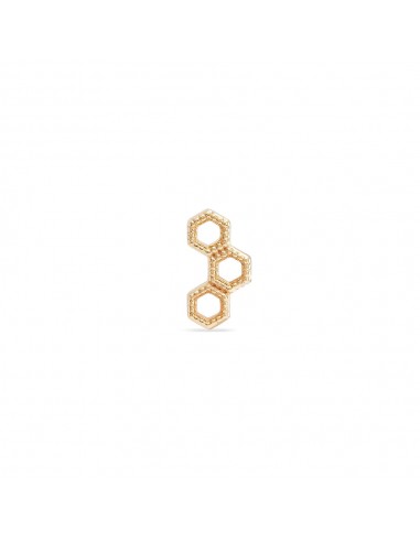 Honeycomb Earring (14K Gold) Livraison rapide