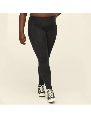 High Rise Compressive Pocket Legging 23.75" (Black) france