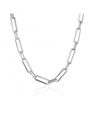 Rahni Ribbed Necklace (Silver) prix