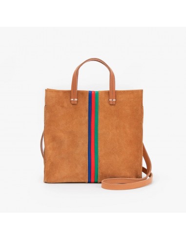 Petit Simple Tote (Camel Suede Stripe) la chaussure