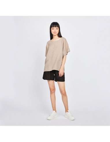 Linen Shorts (Black) du meilleur 