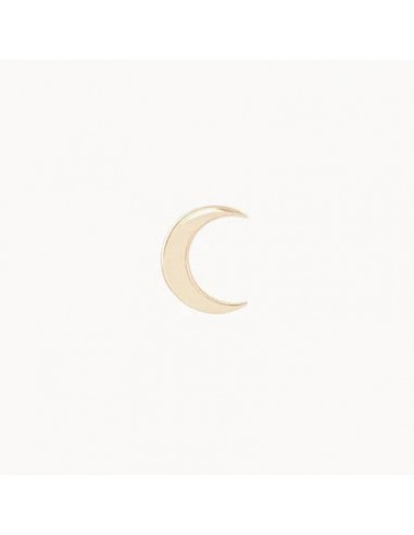 Everyday Larger Crescent Moon Earrings (14K Gold) pas cher chine