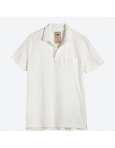 Terry Polo Shirt (White) pour bénéficier 