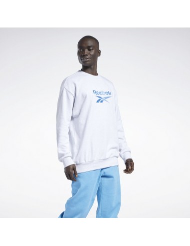 Classics Foundation Vector Sweatshirt (White + Blue) en stock