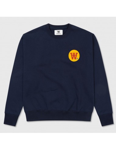 Jess Badge Sweatshirt (Navy) en ligne