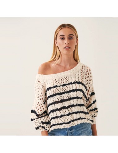 Cable Stripe Sweater (Nautical) Par le système avancé 