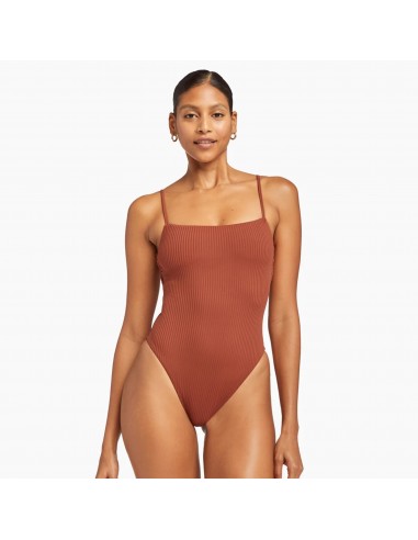 Jenna Eco Rib Bodysuit (Copper) la chaussure