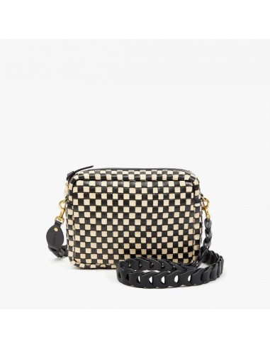 Midi Sac (Black Cream Woven Checker) acheter en ligne