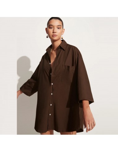 Pontia Shirt (Plain Dark Chocolate) chez Cornerstreet bien 