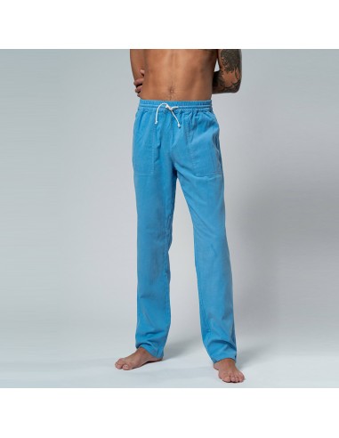 Lemos Beach Trousers (Sky Blue Baby Cord) des créatures d'habitude