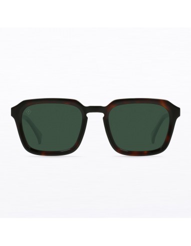 Burel Polarized Sunglasses (Kola Tortoise + Green) Voir les baskets