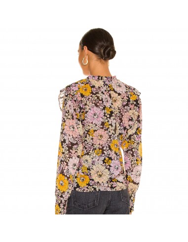 Floral Me Not Top (Black) le concept de la Pate a emporter 