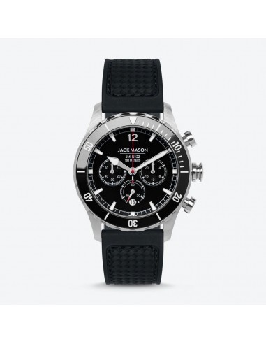 Halyard Sport Chronograph (Black + Black Rubber) la colonne vertébrale