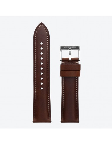 Stitched Leather Strap (Brown) shop