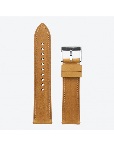 Stitched Leather Strap (Tan) livraison et retour toujours gratuits