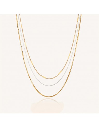 Lido Triple Strand Necklace (Two-Tone) des créatures d'habitude