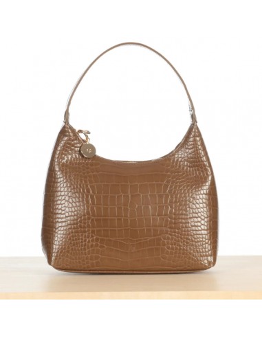 Marlo Bag (Chestnut Croc) est présent 