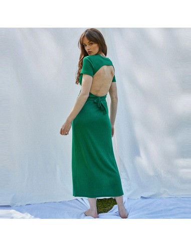 Felicite Dress (Green) pas cher chine