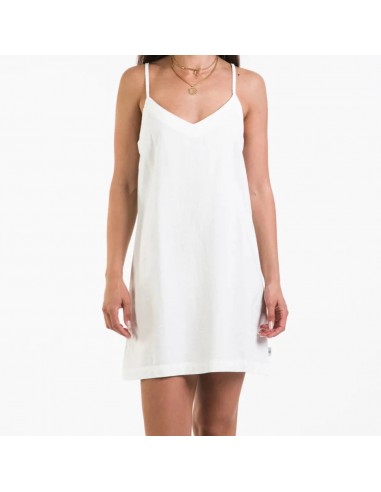 Classic Mini Dress (White) Faites des économies