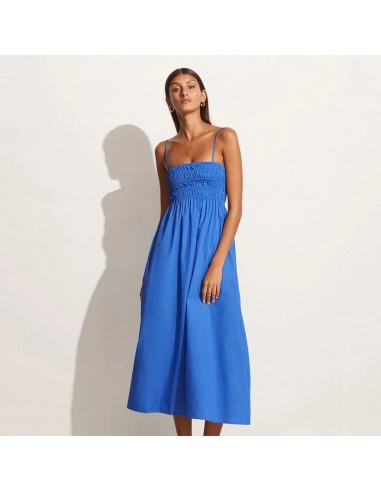 Marieka Midi Dress (Pacific Blue) Les êtres humains sont 