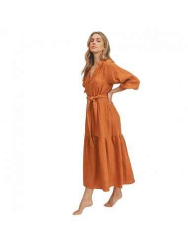 Tunic Maxi Dress (Clay) pas cher chine