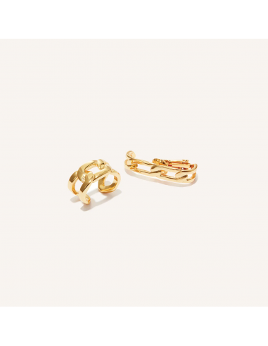 Simone Lobe and Ear Cuff Set (Gold) Venez acheter