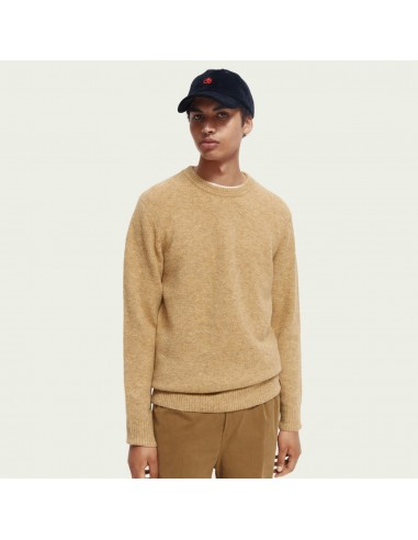 Soft Knit Crewneck Pullover (Sand Melange) 2023