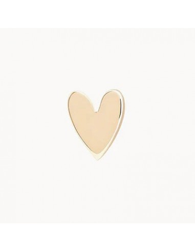 Everyday Larger Lovely Heart Earring (14K Gold) l'achat 