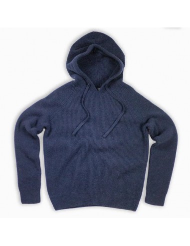 Waffle Hoodie (Navy) en linge