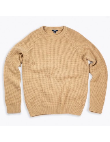 Blueridge Waffle Crewneck (Camel) Vous souhaitez 