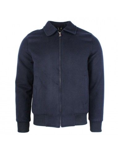 Himalayas Quilt-Lined Bomber Jacket (Navy) meilleur choix