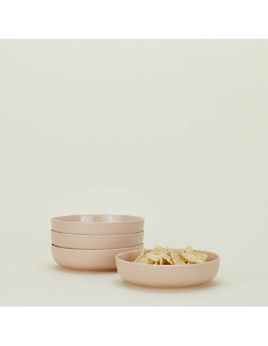 Essential Low Bowl Set of 4 (Blush) commande en ligne