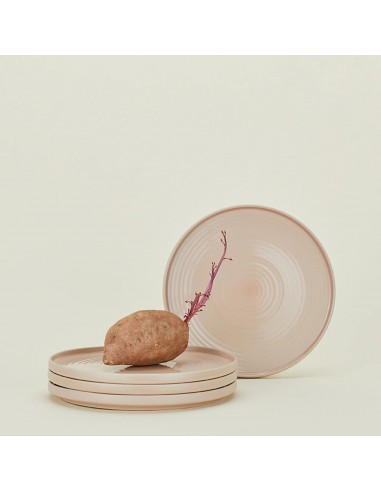 Essential Dinner Plate Set of 4 (Blush) Economisez 