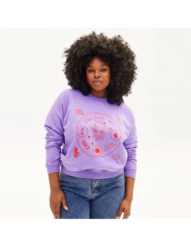 Icon Print Sweatshirt (Jacaranda) Livraison rapide