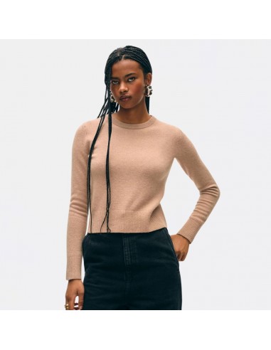 Cashmere Shrunken Crewneck livraison gratuite