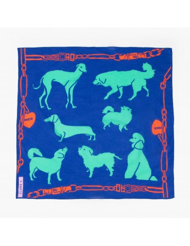 Bandana (Dog Print Cobalt) de France