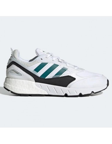 ZX 1K Boot 2.0 (White + Black + Teal) en linge