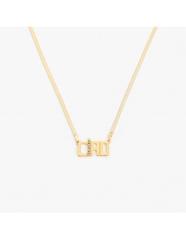 Ciao Necklace (Vintage Gold) prix