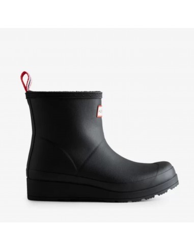 Women's Play Vegan Shearling Insulated Short Rain Boot (Black) est présent 