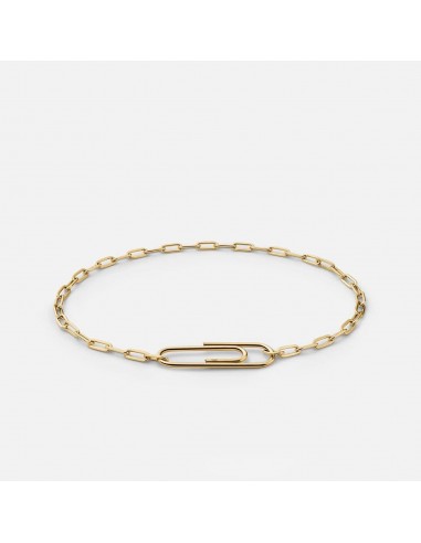 Volt Link Paper Clip Bracelet (Gold) Fin de série