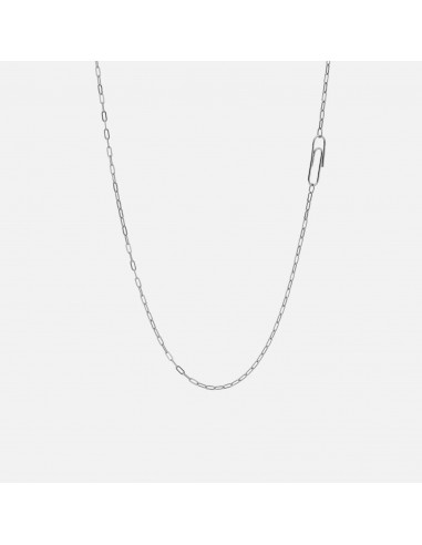 Volt Link Paper Clip Necklace (Sterling Silver) votre