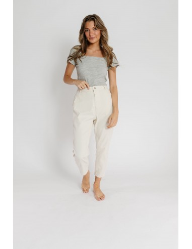 Rafe Pant in Ivory votre