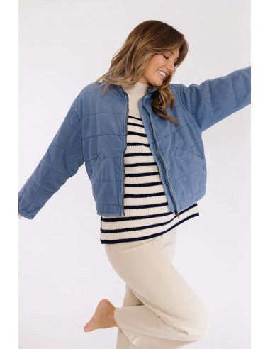 Josie Jacket in Denim chez Cornerstreet bien 