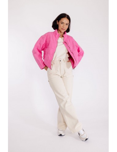 Josie Jacket in Bright Pink livraison gratuite