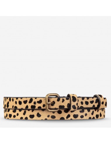 Never Never Belt (Cheetah) brillant des détails fins