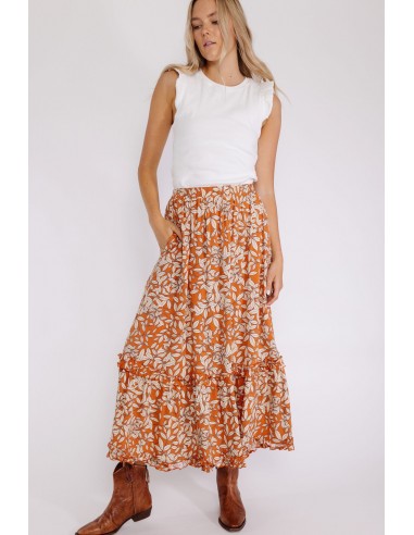 Jacky Skirt in Rust livraison gratuite