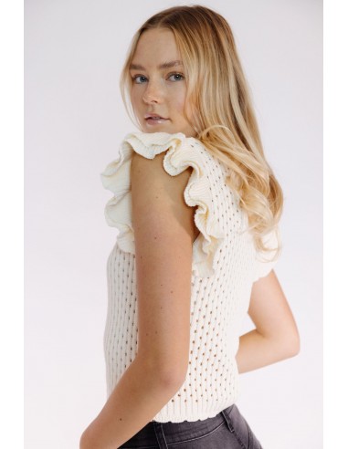 Marci Sweater in Cream Pour