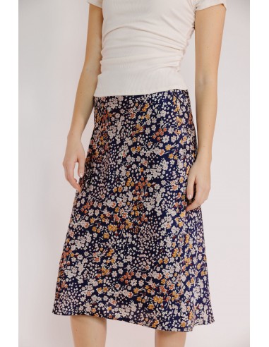 Brandy Skirt in Navy Floral l'achat 